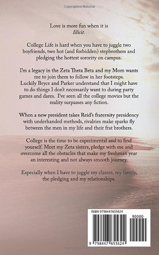 Illicit A Rh Stepbrother Romance (perfect For Them), de Adams, Melissa. Editorial Independently Published en inglés