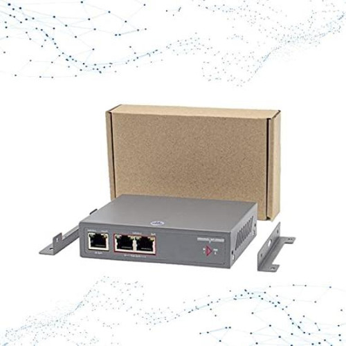 Extensor Gigabit Poe 1 En 2 Puertos Funciona Con Conmutador
