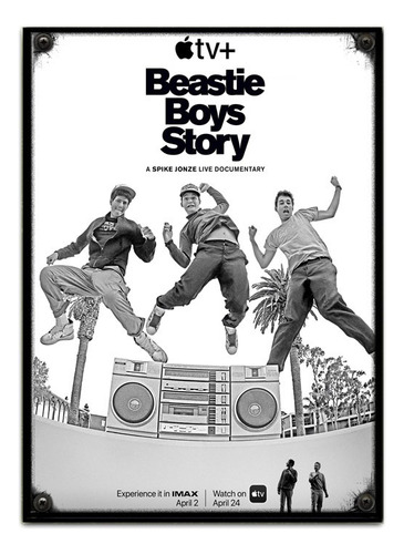 #729 - Cuadro Decorativo Vintage 30 X 40 - Beastie Boys Rap