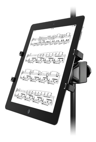 Imagen 1 de 7 de Soporte Para Tablet iPad Iklip Xpand Para Pie De Microfono