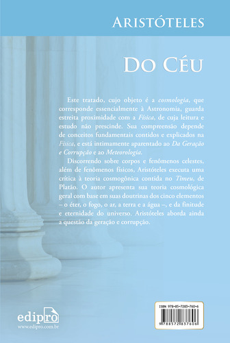 Ética A Eudemo, De Aristóteles., Vol. 1. Editorial Edipro, Capa Mole Em Português, 2015