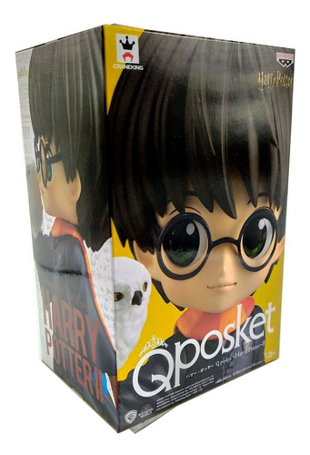 Estatua De Harry Potter Y Hedwig Qposket Banpresto