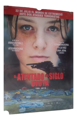 Poster Original Pelicula El Atentado Del Siglo Utoya.