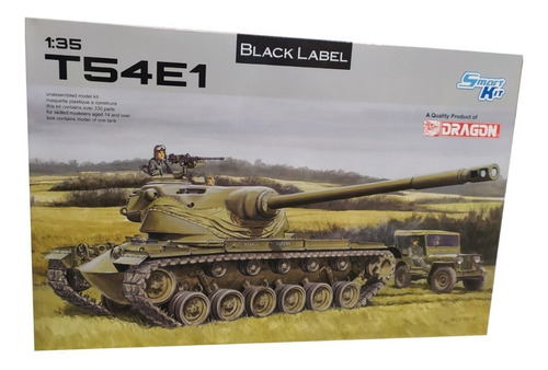 Maqueta Para Armar Tanque T54e1 Dragon 3560 En 1/35