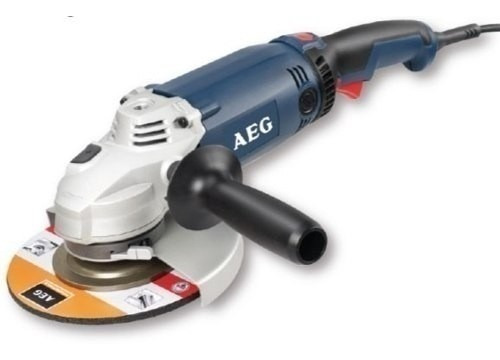 Esmeril Portatil Industrial De 7  X 8000 Rpm Aeg