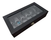 Comprar Porta Relojes 12 Puestos Estuche Organizador De Relojes Lujo
