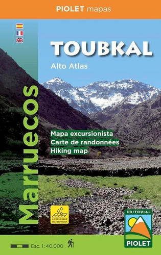 Toubkal Alto Atlas 1:40.000 - Vv.aa.