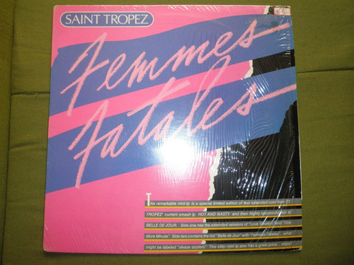 Disco Remix Vinyl Imptd Saint Tropez - Femmes Fatales (1982)