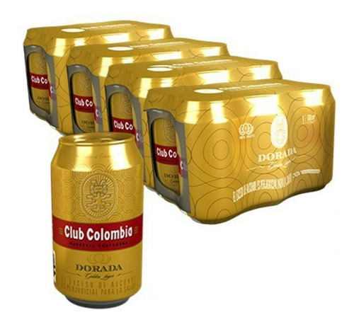 Cerveza Club Colombia Dorada 24 - mL a $10