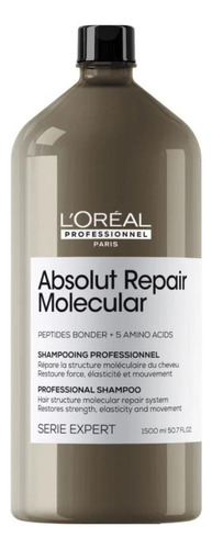 Shampoo Absolut Repair Molecular 1500ml L'oréal Serie Expert