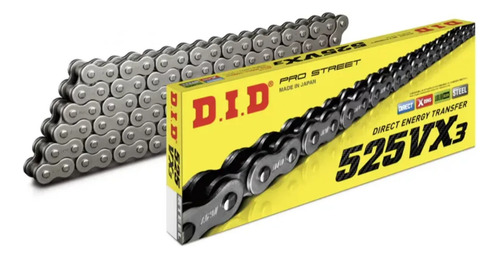 Cadena De Moto Did Vx3 525 - 130l X'ring