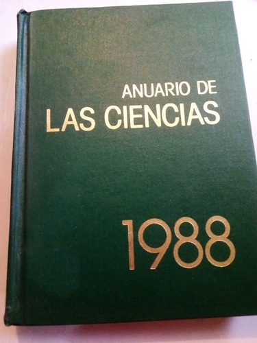 Anuario De Las Ciencias 1988 Cumbre Grolier Pasta Dura