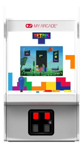 Consola Para Video Juegos Tetris Micro Color Blanco