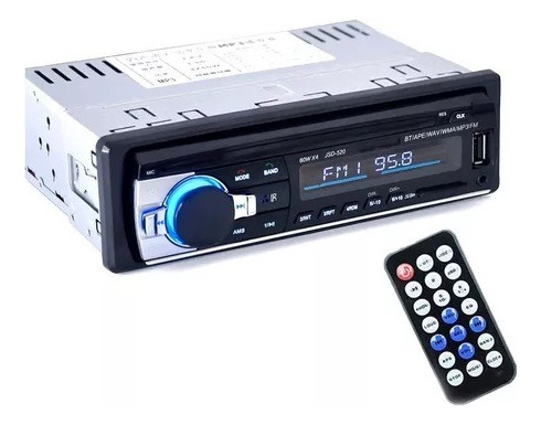 Reproductor Equipo De Sonido Radio Mp3 Auto Bluetooth Usb