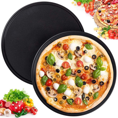 Molde Para Pizza Pizzera 32cm Teflon Pettish Online 