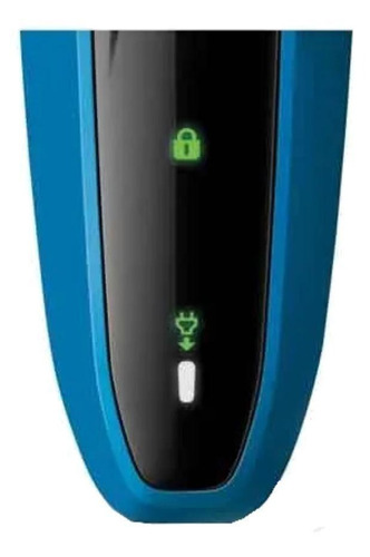 Imagen 3 de 4 de Philips AquaTouch S5050 turquesa y negra 100V/240V