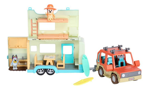 Set Bluey Vacaciones Playa 5-7 Años, Kit De Juego (Usado)