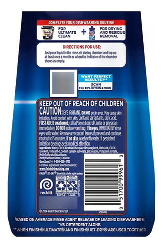 Finish Powerball Jet Dry 3 En 1, 1.1 Litros