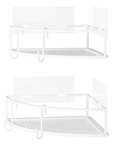 Prateleira De Canto Organizadora Cubiko Branco Umbra 2 Un