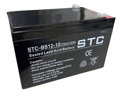 Bateria Stc 12v 12ah Para Ups, Central De Incendios Y Cercos