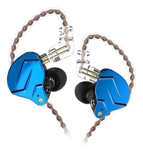 Imagen 2 de 5 de Auriculares In Ear Kz Zsn Pro X Monitor Cable Intercambiable