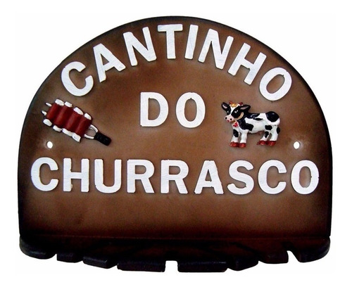 Suporte Porta 7 Espetos Parede Churrasco Cantinho