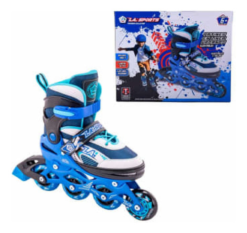 Patines Línea Para Niño La Sports Urbanos Talla 22-23.5