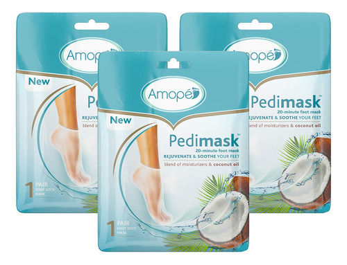 Amope Pedi Mascara De Pie De 20 Minutos, Calcetines Intensam