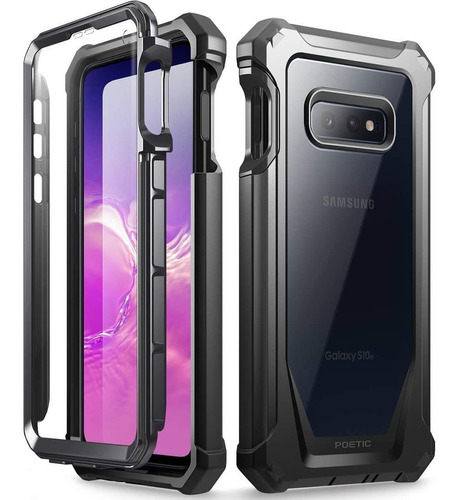 Funda Con Protector De Pantalla Galaxy S10e 2019 | Negro