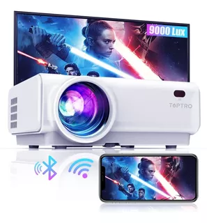 Toptro Proyector Bluetooth Wifi De 9000 Lmenes, Compatible C