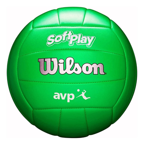 Balón Volleyball Wilson Soft Play Avp Tamaño 5 Verde // Bamo