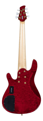 Baixo Yamaha Trbjp2 John Patitucci Translucent Dark Red Tdr