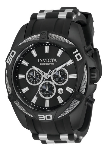 Relógio masculino Invicta 34145 preto