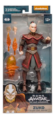 Figura Mcfarlane Zuko - Avatar La Leyenda De Aang