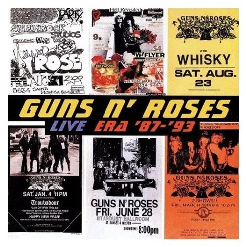 Guns N Roses The Best Of Live Era 87 - 93 Cd Univ