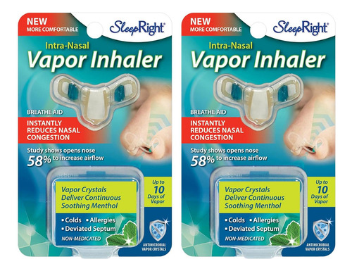 Inhalador De Vapor Sleepright - Reductor De Congestión