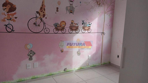Imagem 20 de 30 de Apartamento Com 2 Dormitórios Para Alugar, 55 M² Por R$ 1.500,00/mês - Parque São Vicente - São Vicente/sp - Ap2506