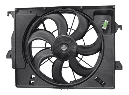 Motor Ventilador C/tolva Para Kia Rio 2016 2017 2018 C/aa