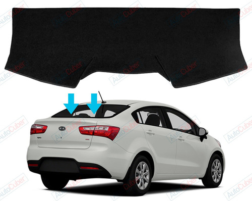 Cubre Parte Trasera De Kia Rio Modelo 2012 - 2017