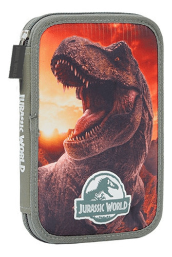 Cartuchera Canopla Textil 1 Piso Jurassic World