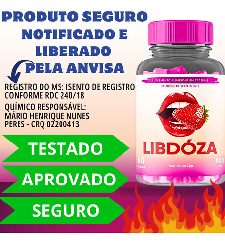 Suplemento Libdóza Melhor Que Azulzinho Rosa Feminino