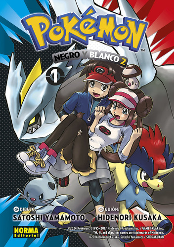 Libro Pokemon 31. Negro Y Blanco Ii 01 - Kusaka, Hidenori
