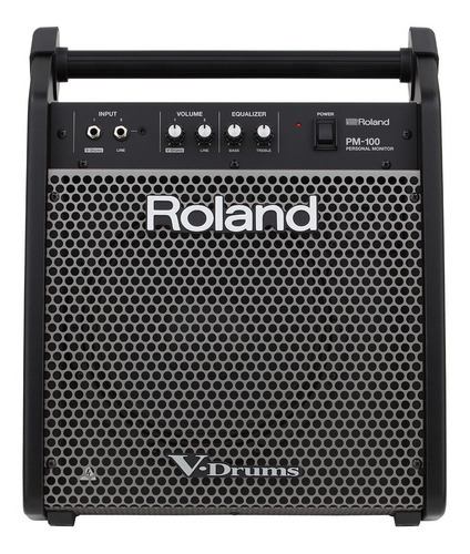 Monitor Pessoal Pm 100 Roland V-drums Pm100 Com Nota Fiscal 110v