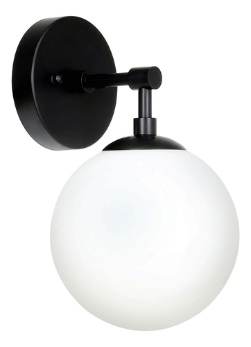 Lighting Lampara Pared 1 Luz Vintage Globo Vidrio