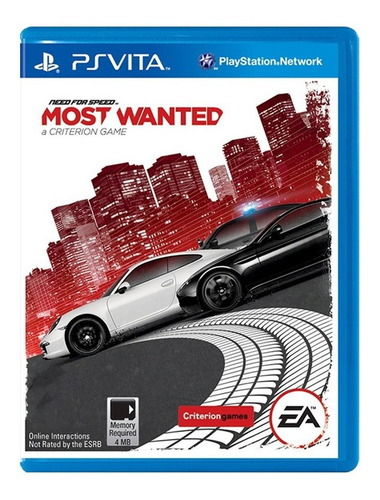 Need For Speed Most Wanted - Ps Vita - Usado - Original