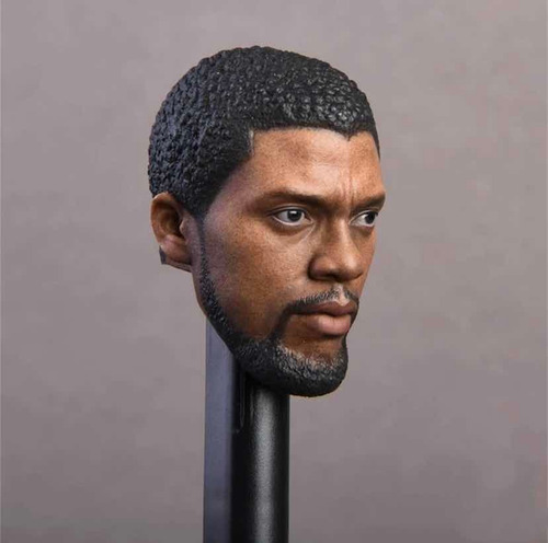 Cabeça Pantera Negra Chadwick Boseman Escala 1/6