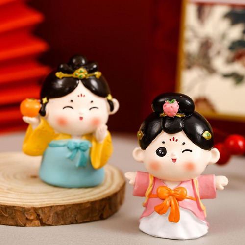 Figura Linda De Niña, Figura Pequeña, Decoración Estilo C