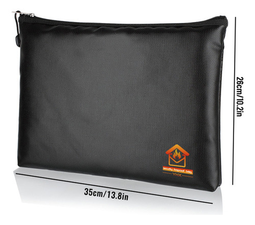 Xiaery Bolsas For Documentos, Impermeable, For Dinero, Bolsa