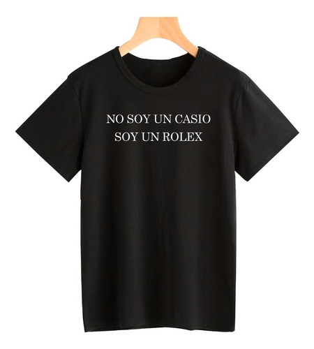 Remera No Soy Un Casio Shaki Unisex Adulto/niño