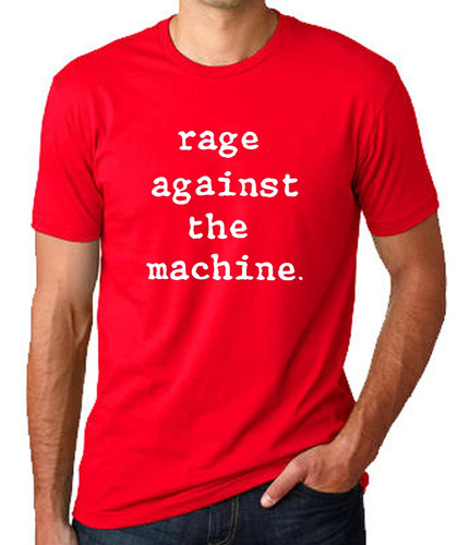 Remera Rage Against The Machine 100% Algodón Calidad Premium